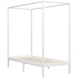  Za krevet s baldahinom od borovine bijeli 100 x 200 cm | shoptok.hr