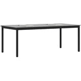  Jedilne mize 2 pcs 200 x 100 x 75 cm Konstruiran les, (5000268661) | Shoptok.si
