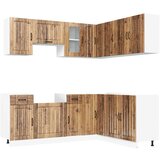  11-dijelni set kuhinjskih ormarića Lucca konstruiranog drva | shoptok.hr