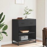  Komoda crna 68x35x76 cm konstruirano drvo | shoptok.hr