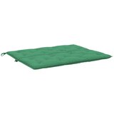 Jastuk za vrtnu klupu zeleni 120x(50+50)x7 cm od tkanine Oxford | shoptok.hr