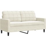 vidaXL Dvosjed krem 140 cm baršunasti Cijene