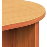  Klubska miza Voščeno rjava 80 x 39.5 x 35 cm Trden borov les, (5000073408) | Shoptok.si