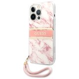  Maska Guess Marble Strap za iPhone 13 Pro (6.1) pink Cene