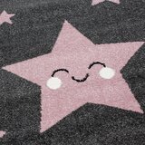 Ben'n'jen Ružičasti/sivi dječji tepih ø 120 cm Kids – | shoptok.hr