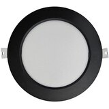  ugradna led svetiljka circle LED/12W/230V 4000K, prečnik 17 cm, crna | Eponuda.com