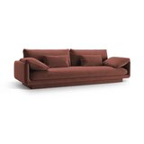 Micadoni Rožnata sedežna garnitura iz tkanine bouclé 250 cm Torino – Home | Shoptok.si