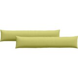  Jastučići za sofu 2 pcs Svijetlo zelena 200 x 40 cm tkanina | shoptok.hr