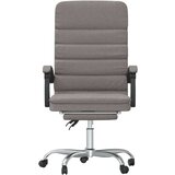  Masažni pisarniški stol taupe blago, (20669303) | Shoptok.si