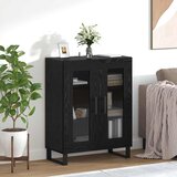  Kreveta Crni hrast 69,5 x 34 x 90 cm Konstruirano drvo | shoptok.hr