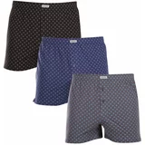 Andrie 3PACK Men's Shorts multicolor