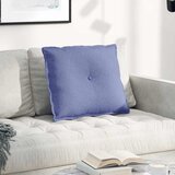  Jastuk za leđa Traper plava 60 x 19 x 50 cm tkanina | shoptok.hr
