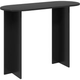  Konzolna stolica s pohranom Crni hrast 100 x 39,5 x 75 cm | shoptok.hr