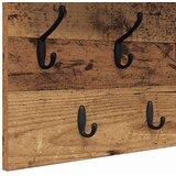 Vješalica za kapute na zidu Zidne Staro drvo 80 x 40 x 12 cm | Shoptok.si