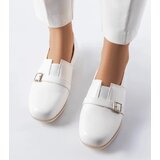 Gemre White loafers with leather insole Felosa | Shoptok.si