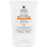 Kiehls Ultra Light Daily UV Defense ultra lahki zaščitni fluid za vse tipe kože, vključno z občutljivo kožo SPF 50+ 30 ml