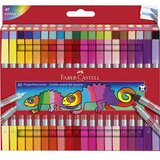 Faber-Castell Set od 40 dvostranih flomastera jarkih boja | shoptok.hr