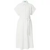 United Colors Of Benetton Košulja haljina bež / bijela