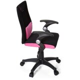 MID.YOU Mladinski Vrtljiv Stol Kiddy Pro Al, Črna, Roza | Shoptok.si