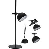  LED prigušiva punjiva stona lampa LED/3,5W/5V 3000/4000/6500K crna | Eponuda.com