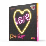 Neolia Neon LED luč - napis love v srcu, (20631099) | Shoptok.si