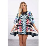 Kesi Dress batwings tied at the waist mint | Shoptok.si
