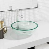  Umivaonik od kaljenog stakla 35 x 12 cm prozirni | shoptok.hr
