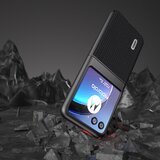 INORCO ABEEL Za Motorola Razr 40 Ultra 5G ovitek za telefon proti praskam iz govejega usnja + trden ovitek za telefon za osebni računalnik, (22036849) | Shoptok.si
