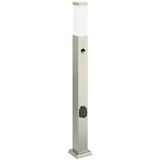 Stebriček s senzorjem in vtičnico 80 cm nerjaveče jeklo IP44, (5000297021)