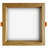  APLED - LED za spušteni plafon SQUARE WOODLINE LED/12W/230V 4000K 17x17 cm masivni hrast | Eponuda.com