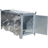 eurokraft pro vroče cinkan zaboj za svetilne cevi, prostornina 900 l, 1100 kosov Ø 25 mm / 500 kosov Ø 37 mm, dxšxv 1700 x 770 x 975 mm | Shoptok.si