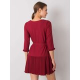 LAKERTA Dress-LK-SK-507733.80P-burgundy | Shoptok.si