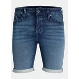 Jack & Jones Jeans kratke hlače Rick Icon 12250169 Modra Regular Fit