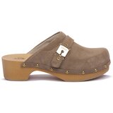Scholl Natikači BEHO PESCURA CLOG 50 Bež | Shoptok.si
