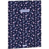 Ars Una Navy bloom cvetlična mapa z elastiko, velikost A4 | Shoptok.si