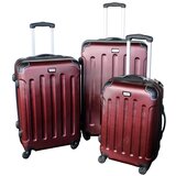 Linder Exclusiv LUXURY MC3002 Putni koferi S, M, L - bordo u