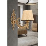 Opviq Zidna lampa Gloria Coral, 15x10x13cm, IP20, Bež-zlatna boja | Eponuda.ba
