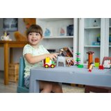 Tega Set dječjeg namještaja (stol, 2 stolice) Teggi Multifun Grey/Pink | shoptok.hr