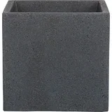 Cvetlični lonec C-Cube - Stony Black - 40