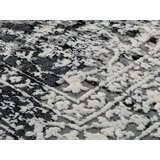 Dieter Knoll TKANA PREPROGA Avignon 200/200 cm tkano temno siva | Shoptok.si