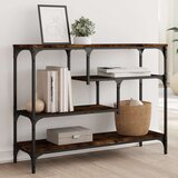  Konzolni stol boja hrasta 100x30x75 cm od konstruiranog drva Cijene