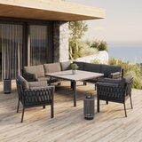 Bessagi Garden Vrtna Garnitura Elisa, Črna, 5-Delno | Shoptok.si