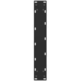  Noge za barski stol Crne 2 kom 40 x (110-111) cm Čelične | shoptok.hr
