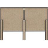  Taftirano uzglavlje od tkanine tamnosivo 140 x 200 cm | Eponuda.com