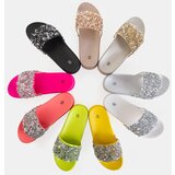 Resti Yellow women's slippers with cubic zirconias Onesti - Footwear | shoptok.hr