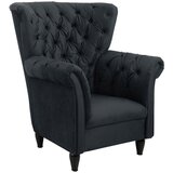 MID.YOU FOTELJ Z OPORO ZA GLAVO, antracit tekstil | Shoptok.si
