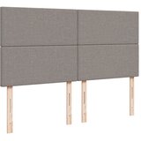  Krevet s oprugama i madracem smeđesivi 200x200 cm od tkanine | shoptok.hr
