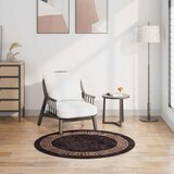  Perivi tepih φ 120 cm crno-zlatni | shoptok.hr