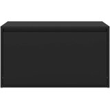  Klupa za hodnik 80 x 40 x 45 cm crna od iverice | shoptok.hr