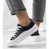 Gemre Black platform sneakers Chovka Cene
